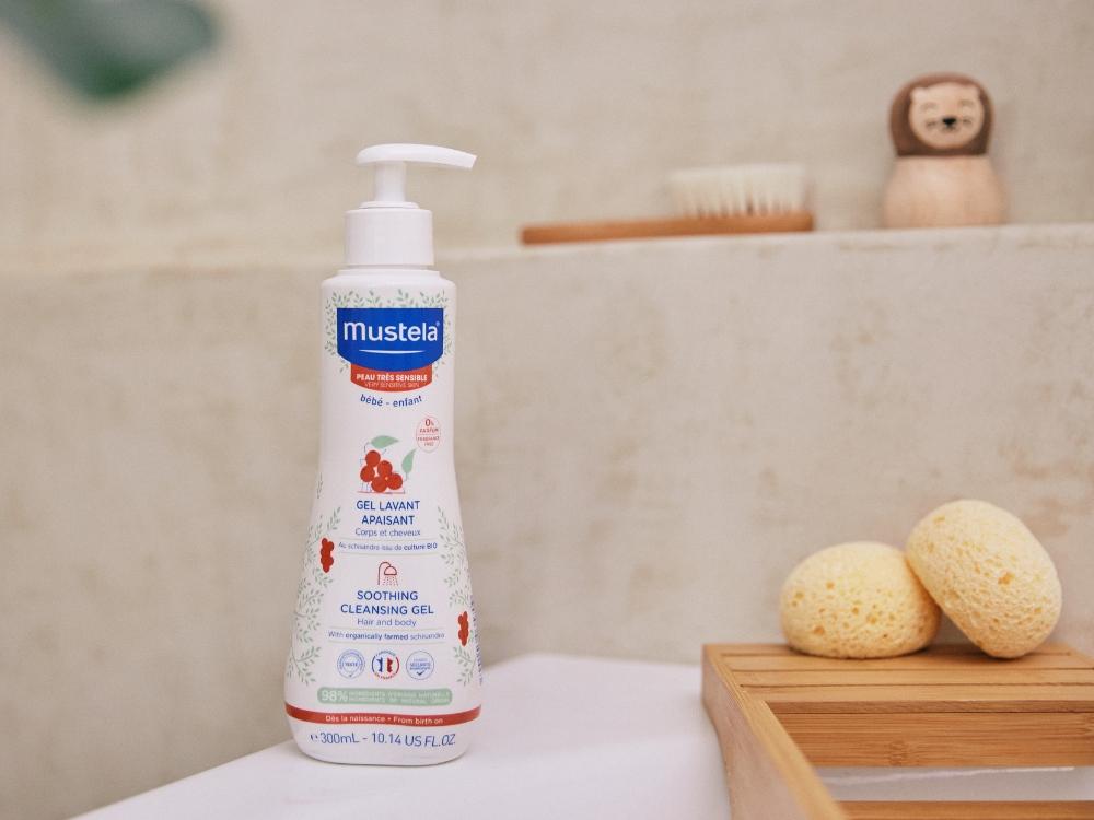 Mustela soothing clearance cleansing gel